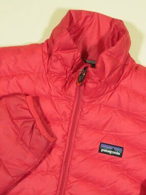 Patagonia Down Sweater Insulated Jacket Womens XS Pink Full Zip